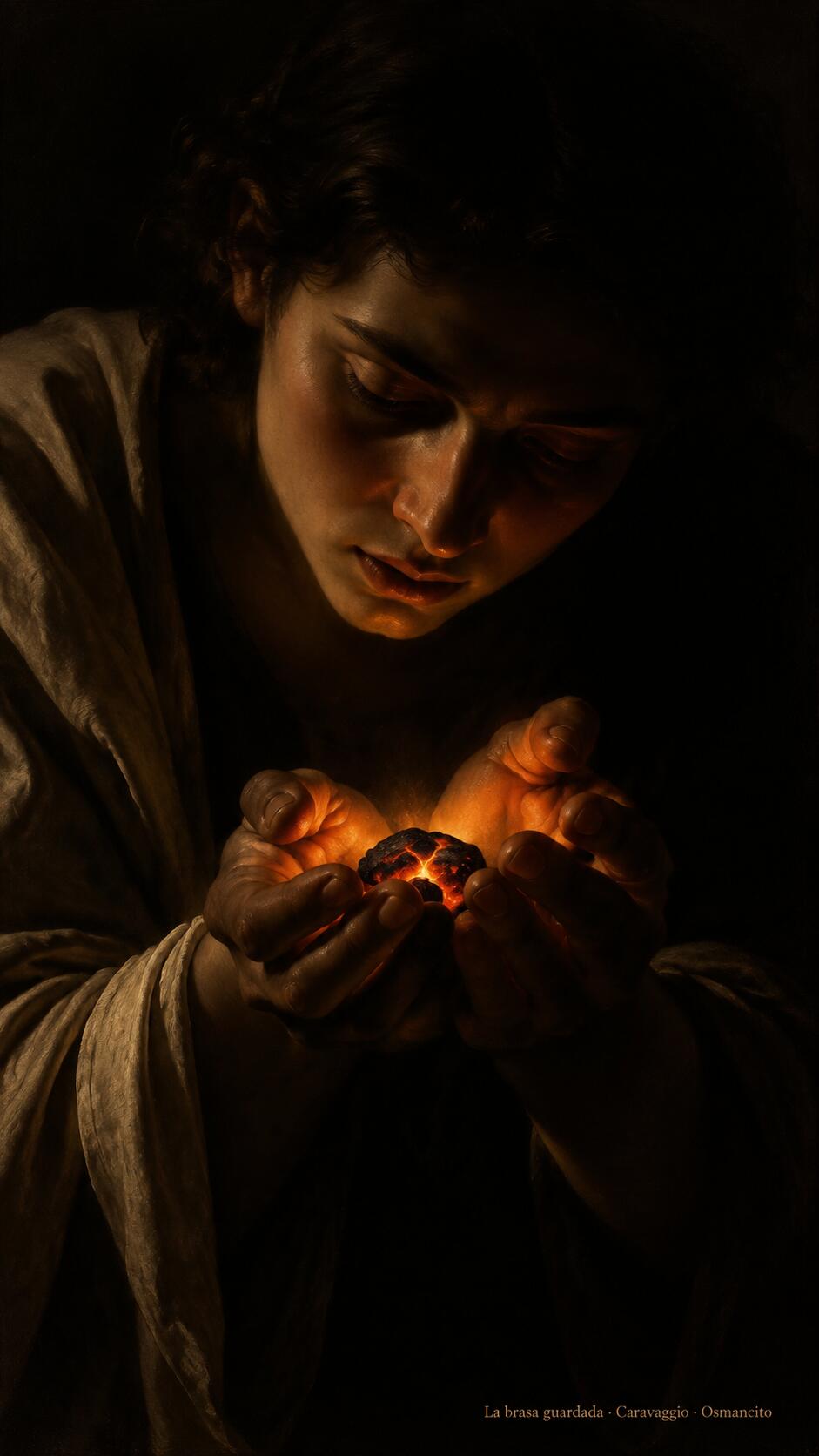La brasa guardada