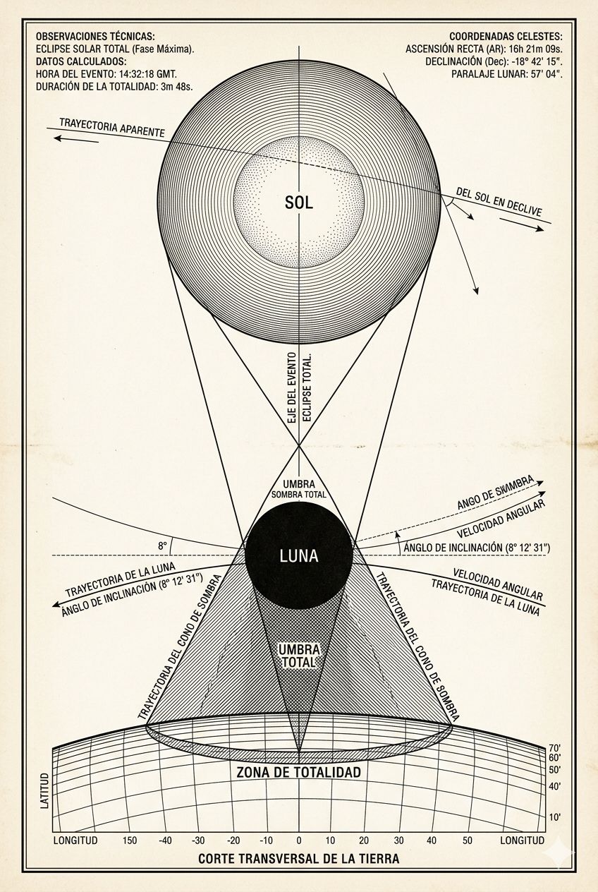 El eclipse como reconocedor soberano