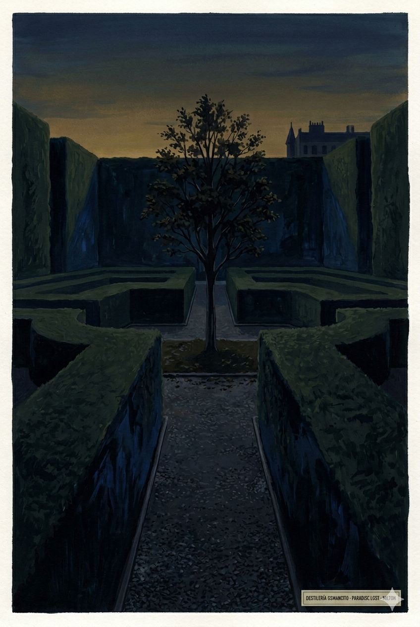 El jardín en la víspera