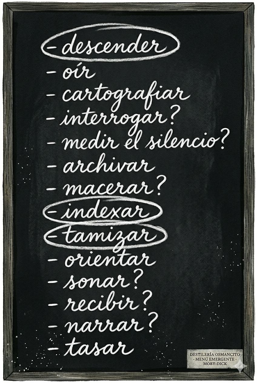 Menú emergente
