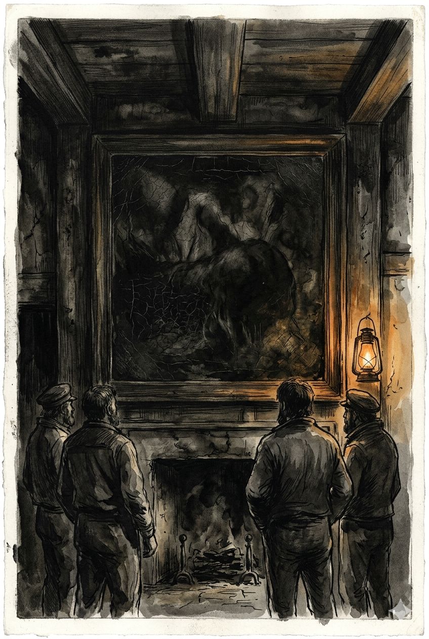 La pintura oscura